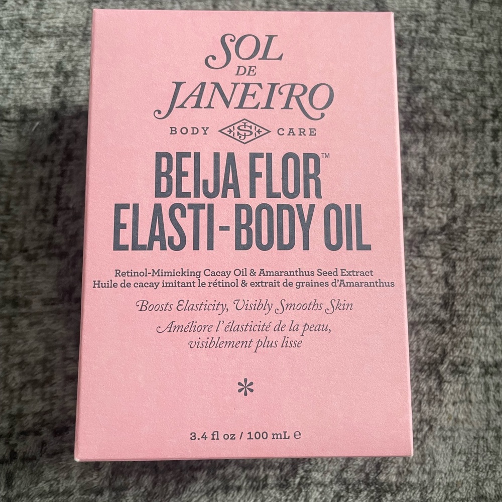 ✨Host Pick✨ Sol de Janeiro Beija Flor Elasti-Body Oil - Pink